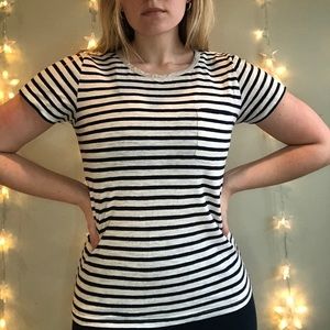 J crew crew neck top